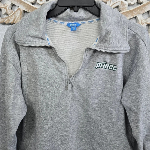 Prince French Terry Quarter Zip Pickleball Pullover - Picture 3 of 6